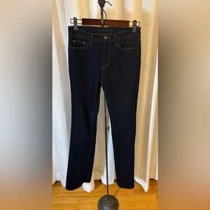 J Brand 818 Dark Black Slim Boot Sz. 27